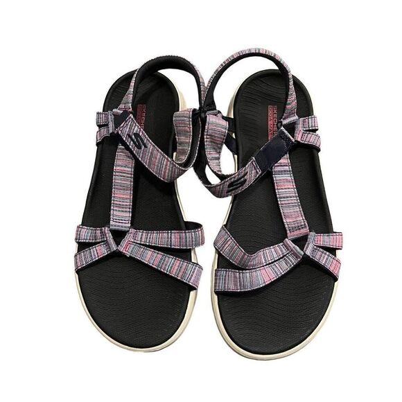 SKECHERS GOwalk Flex Sandel Size 8 - Picture 1 of 6